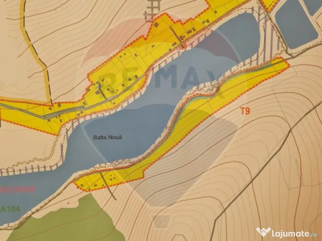 Teren intravilan 1501 mp | iesire la lac | cadastrat