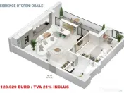 Apartamente cu 2 camere cu terasa, lift, langa parc 1 Mai 