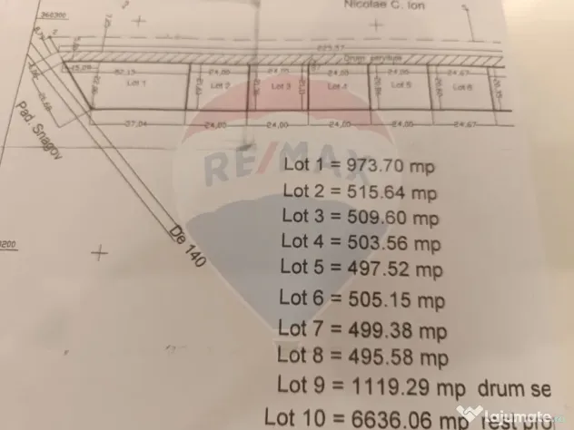 Teren Silistea Snagovului 500 mp apropiere padure