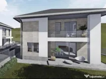 Casa individuala semifinisata, 5 camere, terasa circulabila,