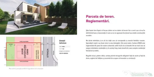 Parcela de teren in ARED CITY, cel mai modern cartier | F... - Arad (Arad)