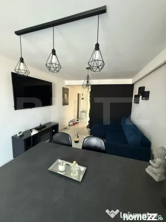 Apartament modern cu 2 camere, parcare – la cheie, în blo - Floresti (Cluj)
