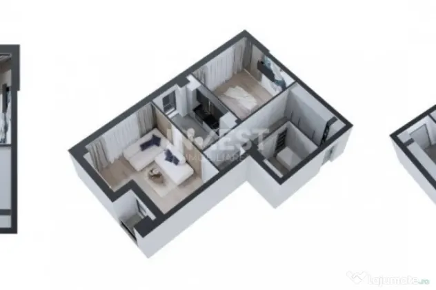 APARTAMENT CU 2 CAMERE , DECOMANDAT , NICOLINA-CUG BLOC NOU