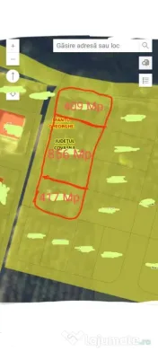 De vânzare terenuri intravilane pe strada Nucului în Sfântu Gheorghe 