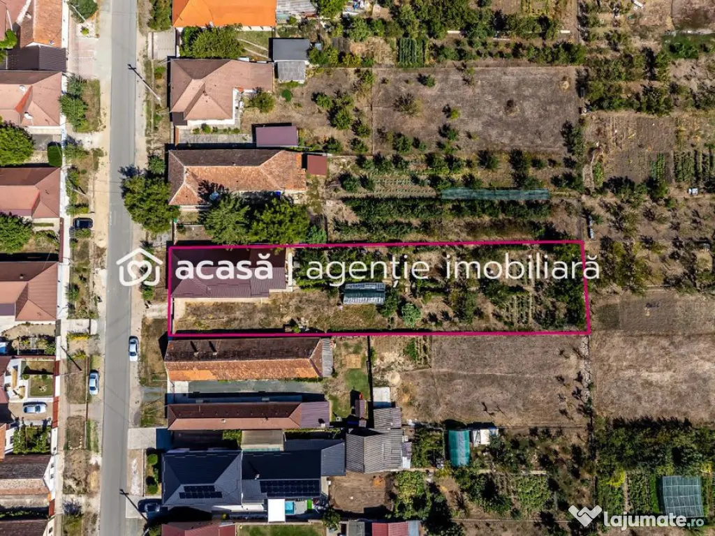 Casa 4 camere - Teren 1603mp - Livada, Arad - COMISION 0%