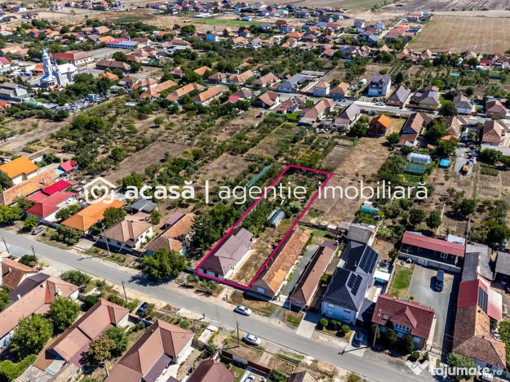 Casa 4 camere - Teren 1603mp - Livada, Arad - COMISION 0%