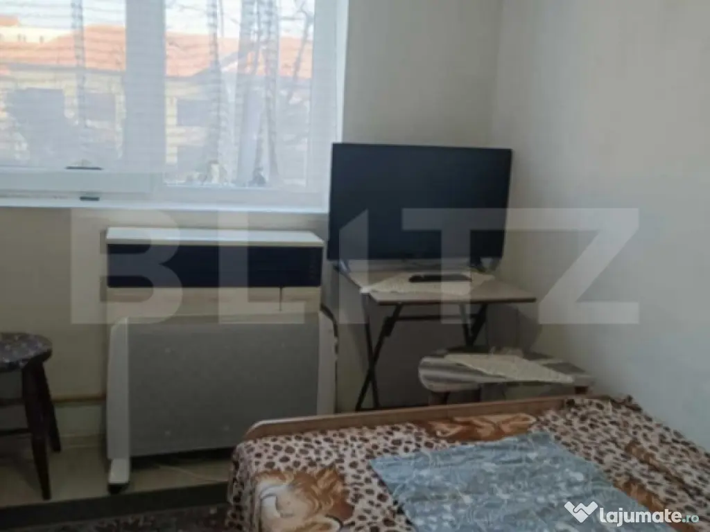 Garsoniera conf 2, zona 9 Mai, complet mobilata si utilata