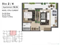 Apartament modern de 2 camere, bloc nou