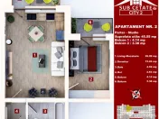 Studio de vanzare, etaj intermediar - Direct Dezvoltator - Subcetate 