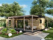 Casa pe Structura Lemn si Panouri SIP 