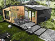 Casa pe Structura Lemn si Panouri SIP 