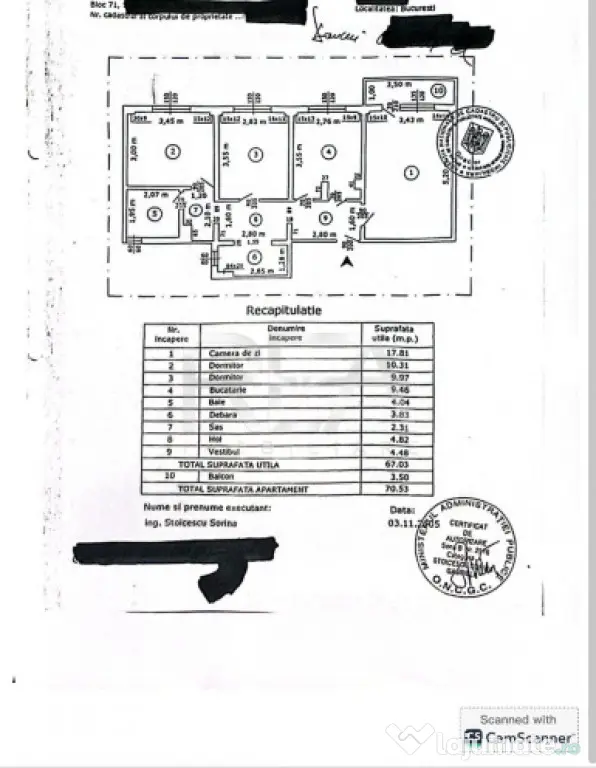 3 Camere - Calea Rahovei-Sebastian/Scoala 280