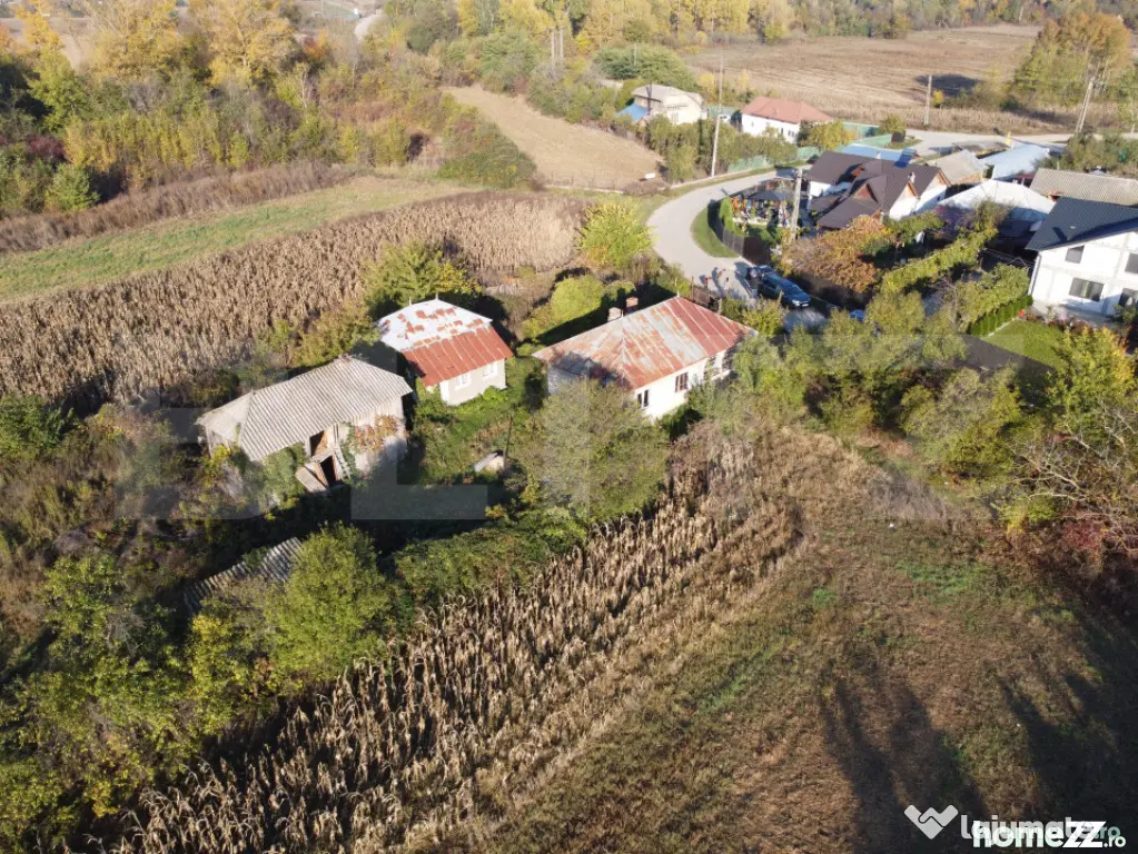 Proprietate de vanzare, 1000 mp, sat Gârleni