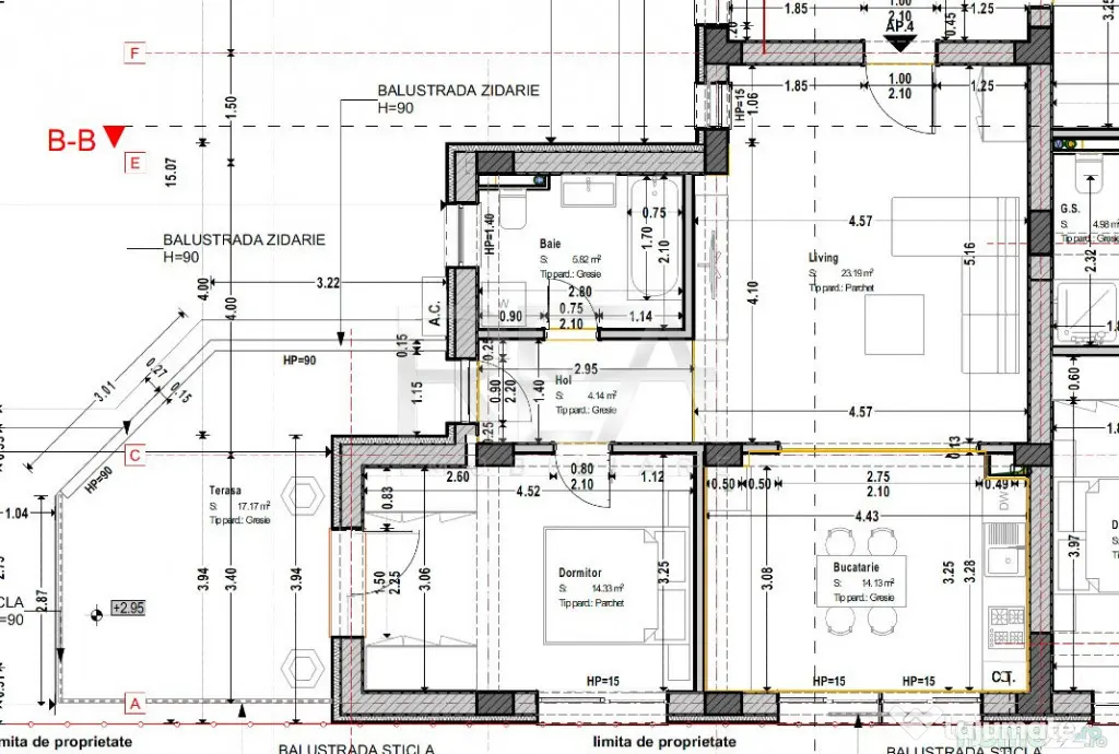 Apartament 2 camere bloc tip Boutique la 5 minute de Uniri - Bucuresti (Bucuresti-Ilfov)