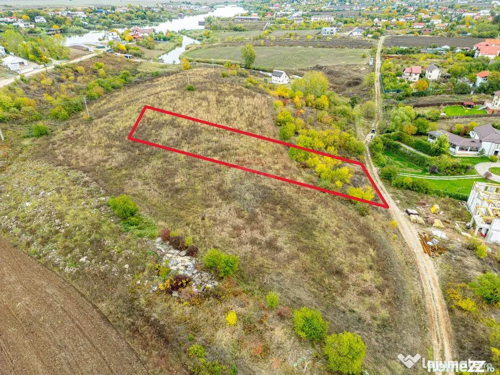 Teren 3000 mp în Snagov – zonă in dezvoltare, aproape...