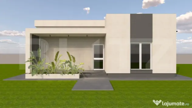 Casa pe parter, 80 mpu, 320 mp teren, zona Isalnita
