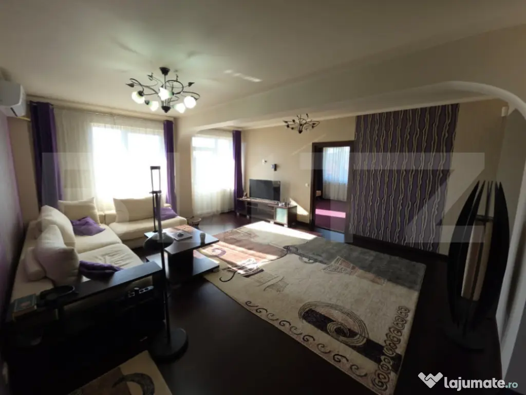 Apartament 110 mp, 3 camere cu parcare si boxa, Calea Moldov