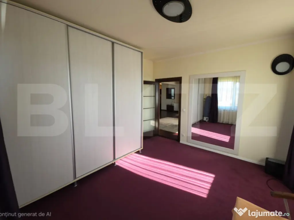 Apartament 110 mp, 3 camere cu parcare si boxa, Calea Moldov