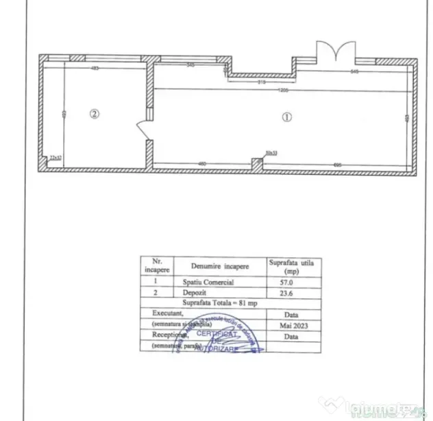 Spatiu Comercial 81MP - 9ML Vitrina | Produce Venituri | Pip