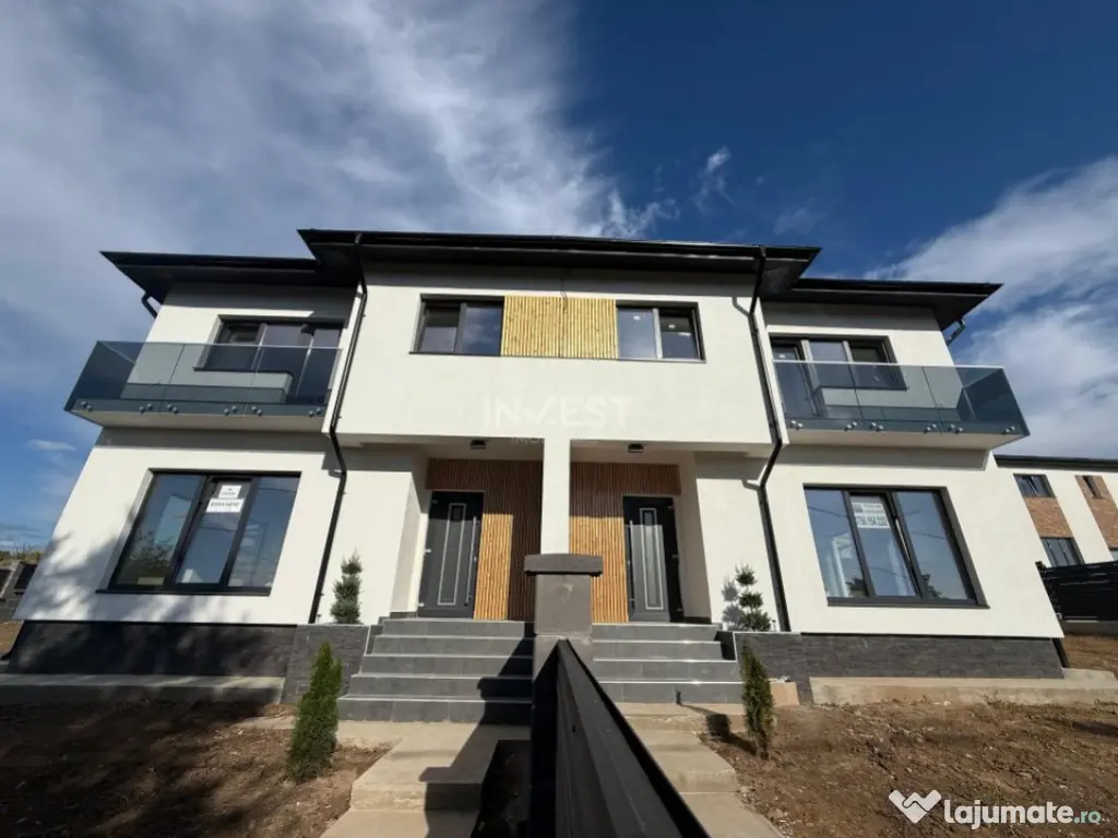 *Casă Modernă FINALIZATĂ* TVA 21% INCLUS - 115 MPU - 4 ca