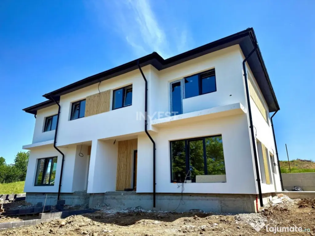 *Casă Modernă FINALIZATĂ* TVA 21% INCLUS - 115 MPU - 4 ca