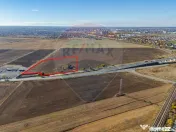 Teren intravilan 13.482 mp pe Centura Nord Arad, front 188 m 