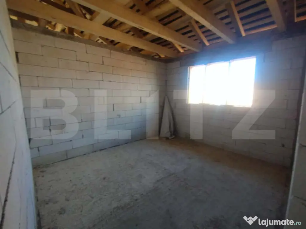 Casa cu 4 camere, 153 mp utili, teren 1000 mp extravilan, ut - Jelna (Bistrita-Nasaud)