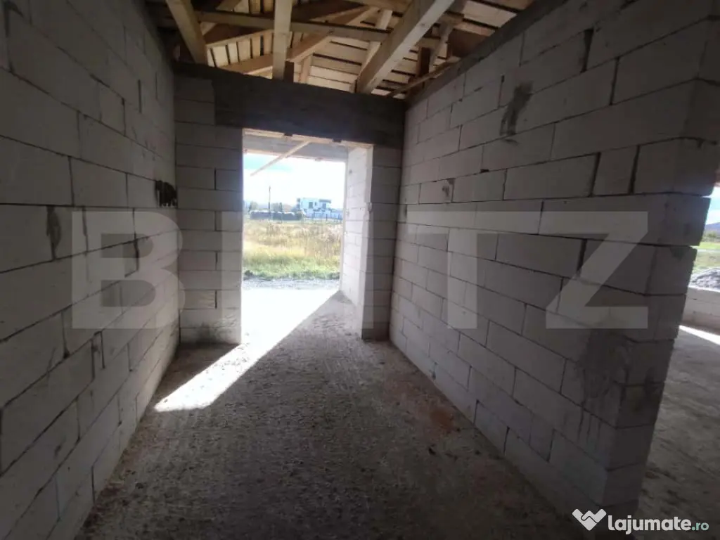 Casa cu 4 camere, 153 mp utili, teren 1000 mp extravilan, ut - Jelna (Bistrita-Nasaud)