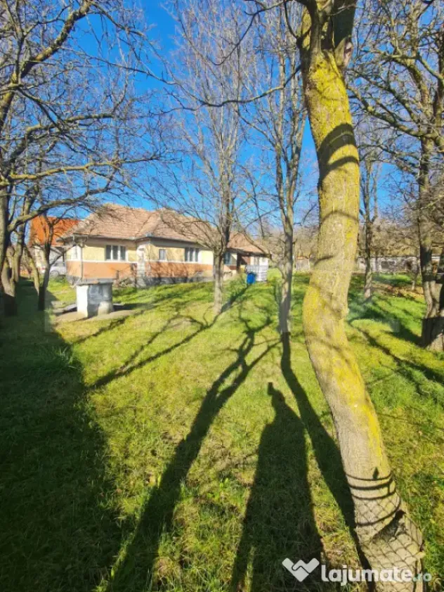 Casa renovabila, 56,7 mp utili, 2500 mp de teren, loc. Rediu