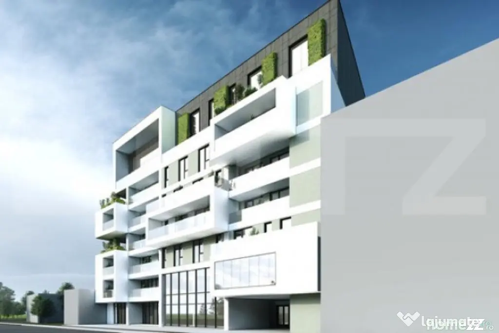 Apartament 2 camere, 52 mp, Terasa 21 mp, Imobil Nou, Semice - Cluj-Napoca (Cluj)