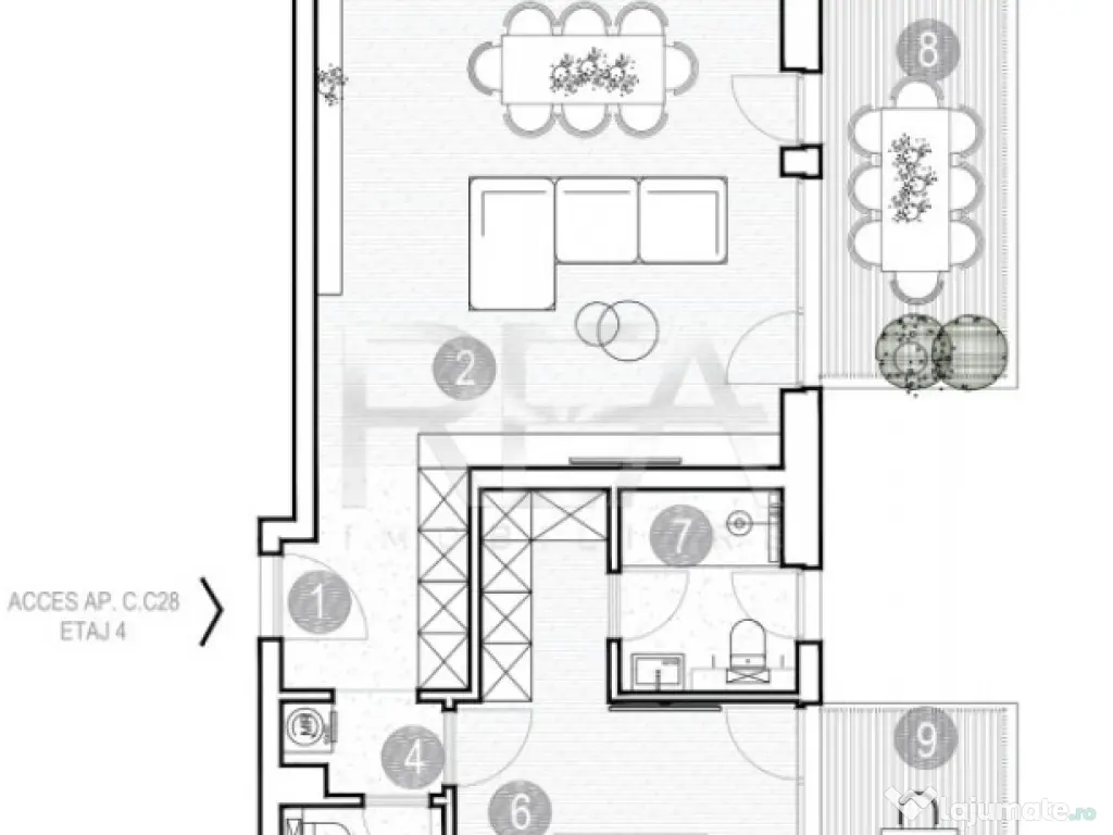 Apartament 2 camere , Green Lake, Grivita