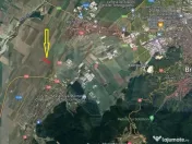 Teren extravilan arabil, 9650 mp, Cristian 