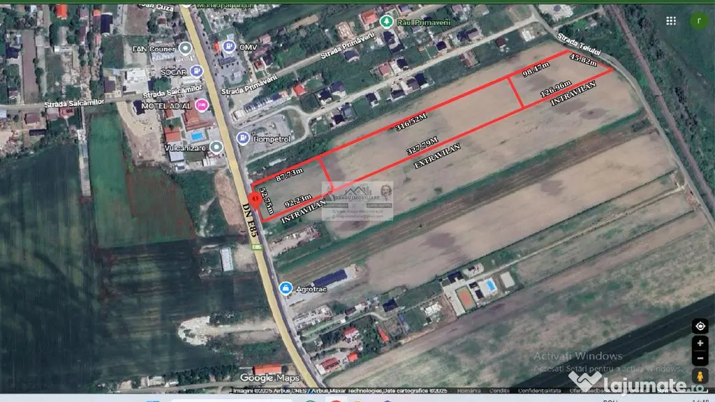 Teren intravilan la E85 / Adjud/ Langa Rompetrol