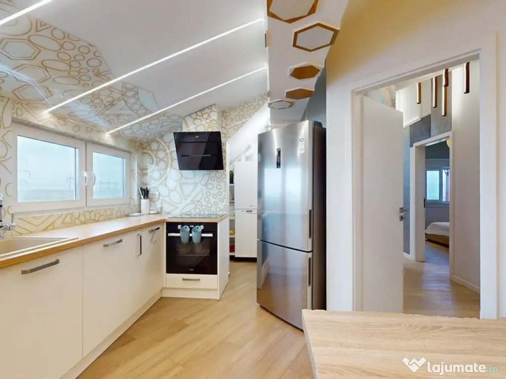 PENTHOUSE DE LUX CU SUFLET – 3 CAMERE, 116 MP + TERASĂ...