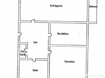 Apartament 2 camere decomandat - str.Babadag -54 mp!