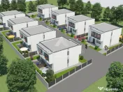 Ansamblu 8 case la structura, 3298mp teren, autorizatie vala 