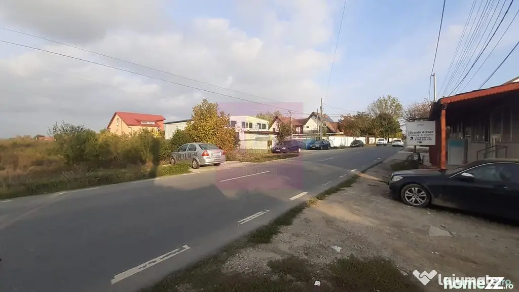 Teren bun pentru 2 sau 3 case aproape de Bucuresti.