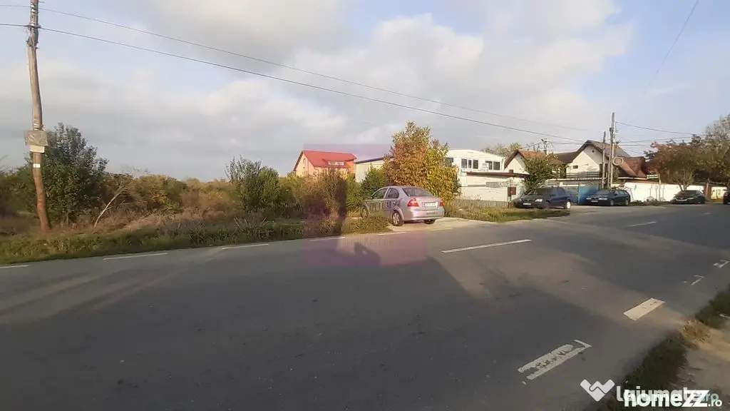 Teren bun pentru 2 sau 3 case aproape de Bucuresti.