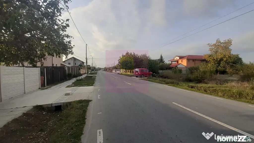 Teren bun pentru 2 sau 3 case aproape de Bucuresti.