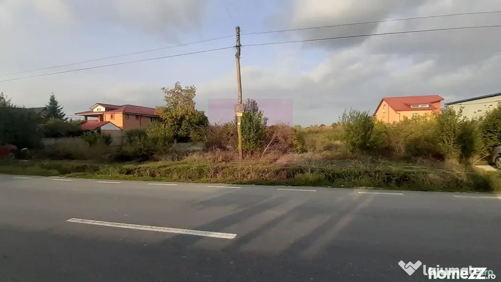 Teren bun pentru 2 sau 3 case aproape de Bucuresti.