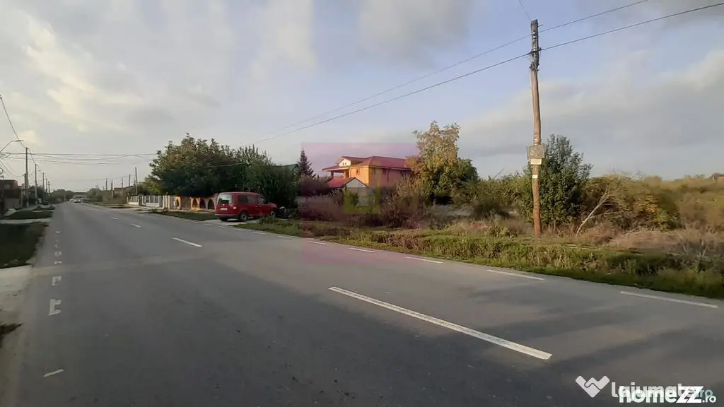 Teren bun pentru 2 sau 3 case aproape de Bucuresti.