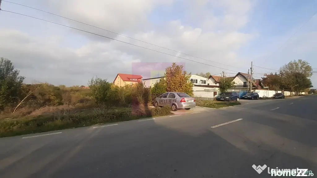 Teren bun pentru 2 sau 3 case aproape de Bucuresti.