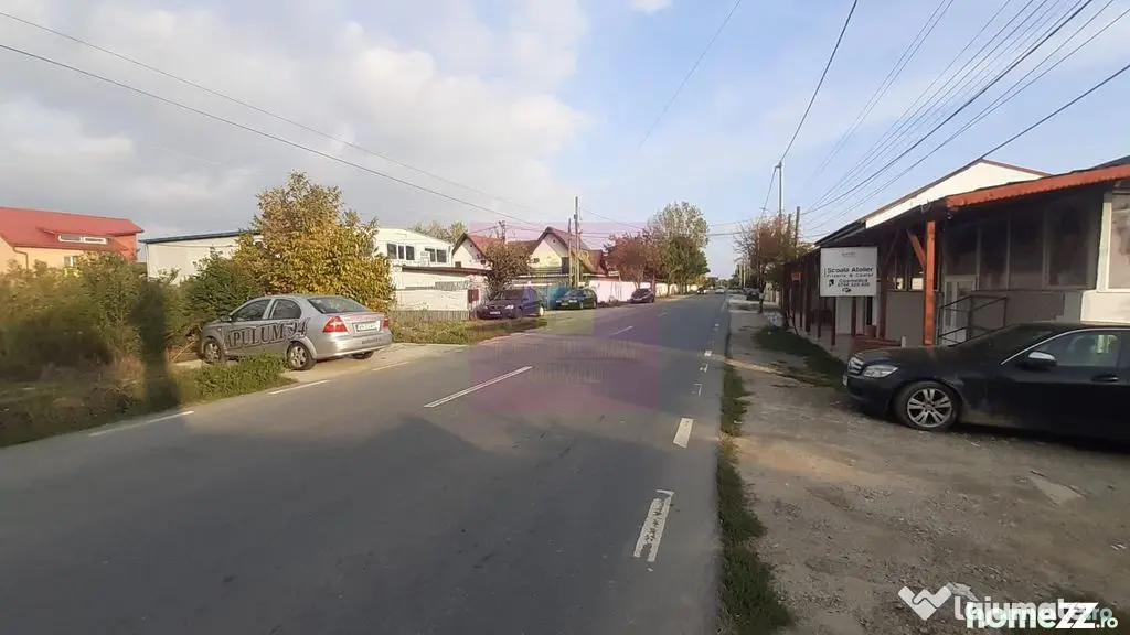 Teren bun pentru 2 sau 3 case aproape de Bucuresti.