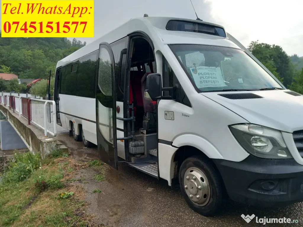 Microbuz Mercedes Benz Trituro, an 2018, Euro6, AC, 2997cmc, 34 locuri