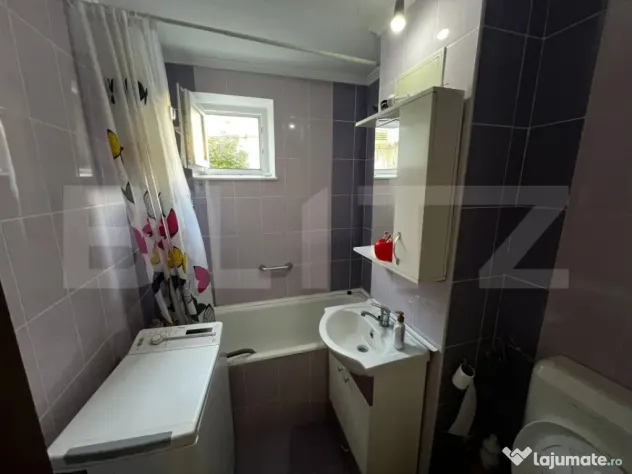 Apartament 1 cameră renovat, 35 mp, parter – Unirii Reghi