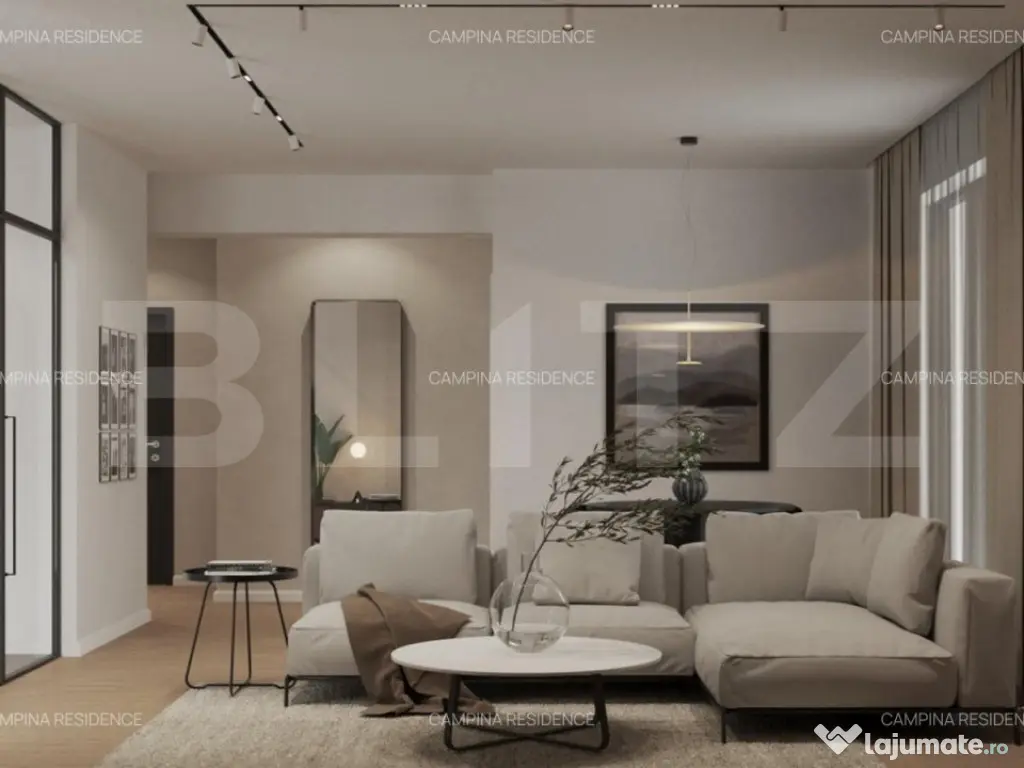 APARTAMENT 2 CAMERE ANSAMBLU REZIDENTIAL CAMPINA RESIDENCE