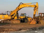 Excavator Komatsu PC 290 LC8 si 350 LC8 HRD Demolition. 