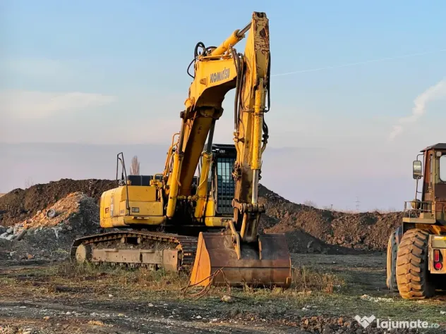 Excavator Komatsu PC 290 LC8 si 350 LC8 HRD Demolition.