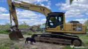 Excavator Komatsu PC 290 LC8 si 350 LC8 HRD Demolition. 