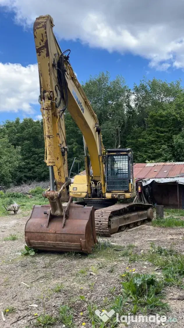 Excavator Komatsu PC 290 LC8 si 350 LC8 HRD Demolition.